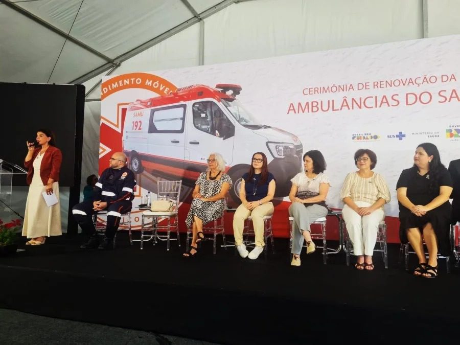 Ministério da Saúde entrega 27 novas ambulâncias do Samu para 23 municípios da Bahia