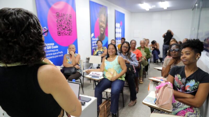 Treinar para Empregar oferece cursos gratuitos no mês de fevereiro