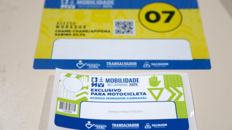 Prefeitura de Salvador fiscaliza venda ilegal de licenças para ambulantes e adesivos de acesso de trânsito aos circuitos do Carnaval