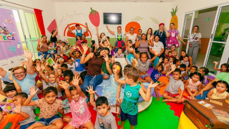 Projeto leva leitura e afeto a mais de 600 crianças em escolas da Bahia